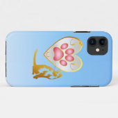 私のハートの私の猫の自身の署名- iPhone 5の場合 Case-Mate iPhoneケース (裏面(横))