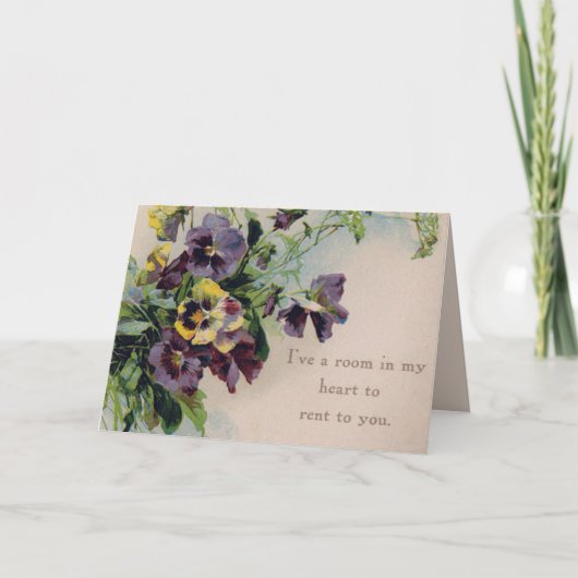 私のハートの部屋-バレンタイン シーズンカード (正面)