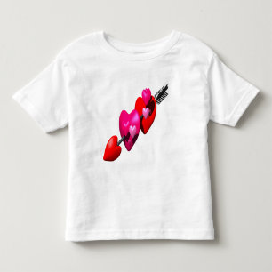 私のハートのTシャツおよびギフトを刺して下さい トドラーTシャツ