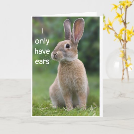 **私のハートはあなたのものだ**イースターカード カード (黄色い花)