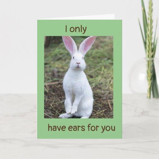 **私のハートはあなたのものです***イースターカード カード (正面)