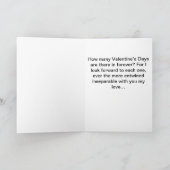 私のハートはあなたのもの フォト バレンタインデー カード (内部)