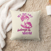 私のハートはあなたの装飾用クッション クッション (ブランケット)