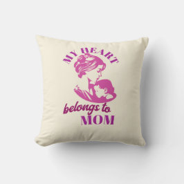私のハートはあなたの装飾用クッション クッション