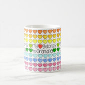 私のハートはおじいちゃんのマグだ コーヒーマグカップ (中央)