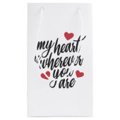 私のハートはどこにいてもバレンタイン | ギフトバッグ (裏面)