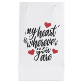私のハートはどこにいてもバレンタイン | ギフトバッグ (正面)