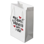 私のハートはどこにいてもバレンタイン | ギフトバッグ (裏面アングル)