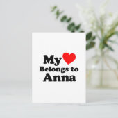 私のハートはアンナ ポストカード (スタンド正面)