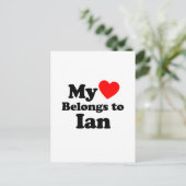 私のハートはイアンのものだ ポストカード (スタンド正面)