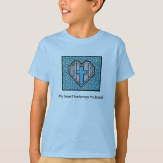 私のハートはイエス・キリストに属します! Tシャツ