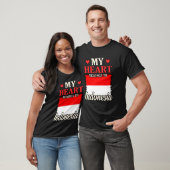 私のハートはインドネシアに属している Tシャツ (ユニセックス)