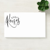 私のハートはカンザスジャンボポストItノートにある ポストイット (オフィス)