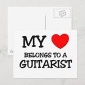 私のハートはギタリストだ ポストカード (正面/裏面)