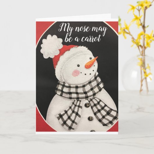 私のハートはクリスマスの願いで満ちている カード (黄色い花)