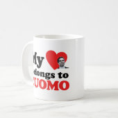 私のハートはクーモのものだ コーヒーマグカップ (正面左)