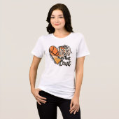 私のハートはコート上 トライブレンドTシャツ (正面全面)