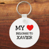 私のハートはザビエル キーホルダー (正面)