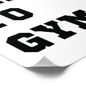 私のハートはジムに所属している ポスター (角)