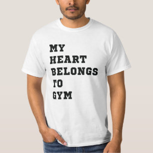 私のハートはジムに所属している Tシャツ