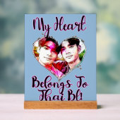 私のハートはタイBlのものだ アクリルサイン (ニュートラル)