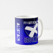 私のハートはテスコットランド コーヒーマグカップ (正面右)