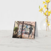 私のハートはテル・アビブの挨拶状にあります カード (黄色い花)