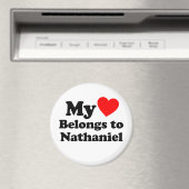 私のハートはナサニエルに属する マグネット (インサイチュ (食洗機))