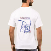 私のハートはニューメキシコに残る[またはイスラエル] Tシャツ (裏面)