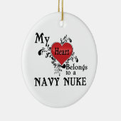 私のハートはヌークオーナメントだ セラミックオーナメント (右)