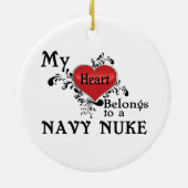 私のハートはヌークオーナメントだ セラミックオーナメント (裏面)