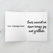 私のハートはバレンタインデーのカードを好きになる カード (内部)