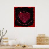 私のハートはバレンタインデーのロマンチック ポスター (キッチン)