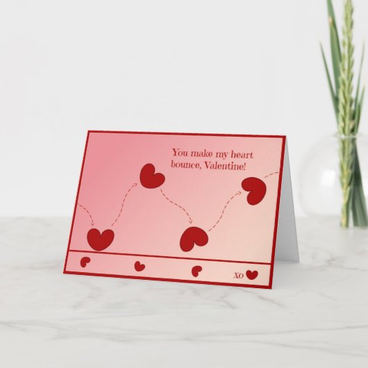 私のハートはバレンタイン – ホリデーカード (正面)