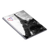 私のハートはパリへ出る ノートブック (右側)