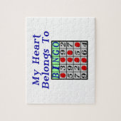 私のハートはビンゴに属します ジグソーパズル (縦)