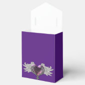 私のハートはピンクパーソナライズされた フェイバーボックス (オープン)