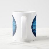 私のハートはブルーリッジマウンテンズジャンボマグにある ジャンボコーヒーマグカップ (裏面)