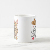 私のハートはベンガル猫だ コーヒーマグカップ (中央)