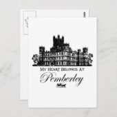 私のハートはポンバーリーにある ポストカード (正面/裏面)