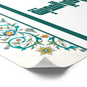 私のハートはマディナのポスター ポスター (角)