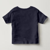 私のハートはママのものだ トドラーTシャツ (裏面)