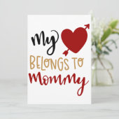 私のハートはママのカードだ (スタンド正面)