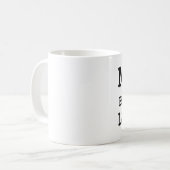 私のハートはラボックに属します コーヒーマグカップ (正面左)