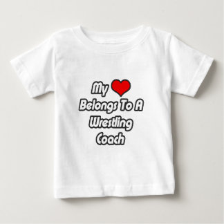 私のハートはレスリング監督だ ベビーTシャツ