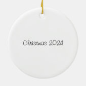 私のハートは介護セラミックサークルオーナメント セラミックオーナメント (裏面)