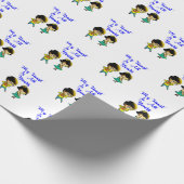 私のハートは全てあなたのベスティーカップル愛バレンタイン ラッピングペーパー (角)