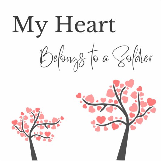 私のハートは兵士シールに属している シール (正面)