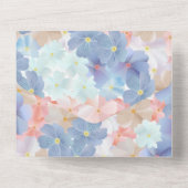 私のハートは君のものだ、そして常に君のものだ。 オールインワン招待状 (裏面)