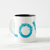 私のハートは君のものだ、そして常に君のものだ。 ツートーンマグカップ (正面左)